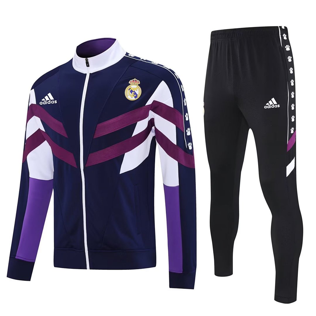 Chándal Real Madrid Morado Retro