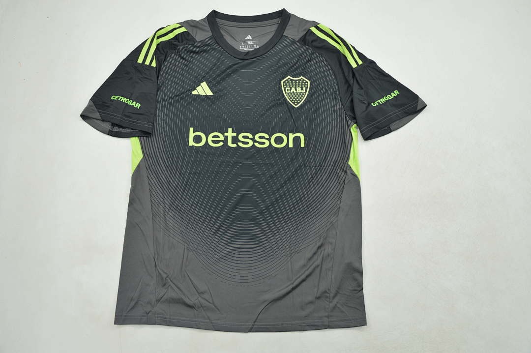 Camiseta Portero Boca Juniors Negra 2025/26