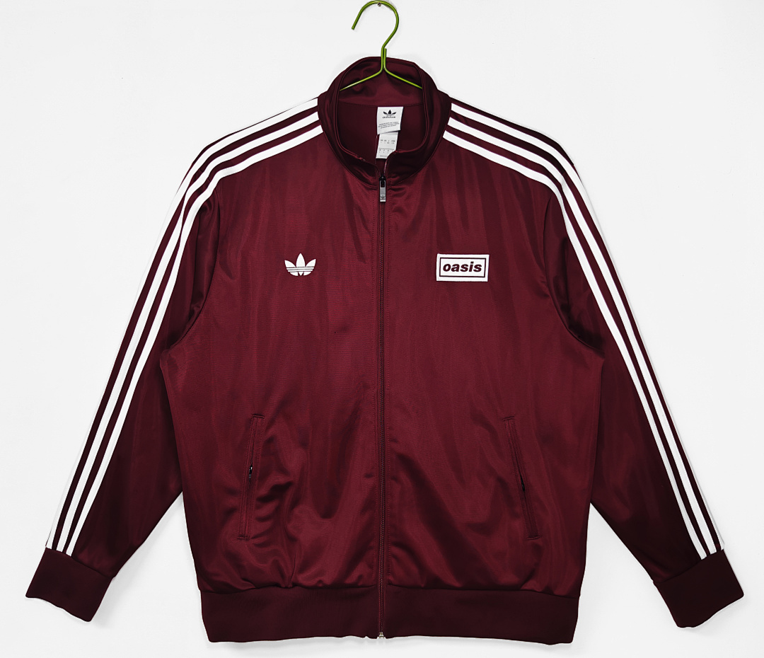 Chaqueta Deportiva Adidas X Oasis Touring Flamebirds Burdeos - vista 1