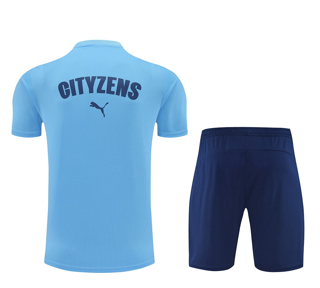 Chándal corto Manchester City Celeste 2025-2026