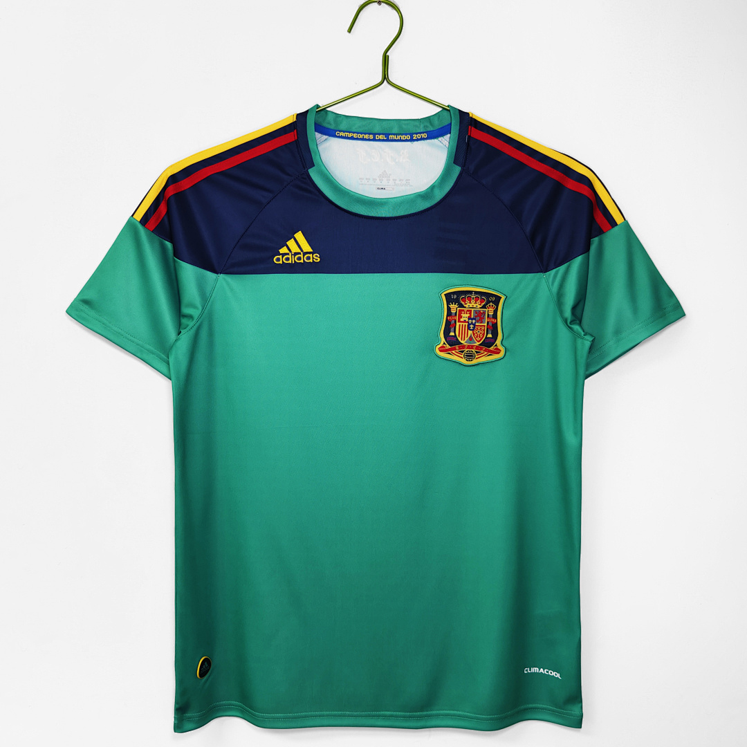 Camiseta Portero Español Retro Verde 2010 - vista 1