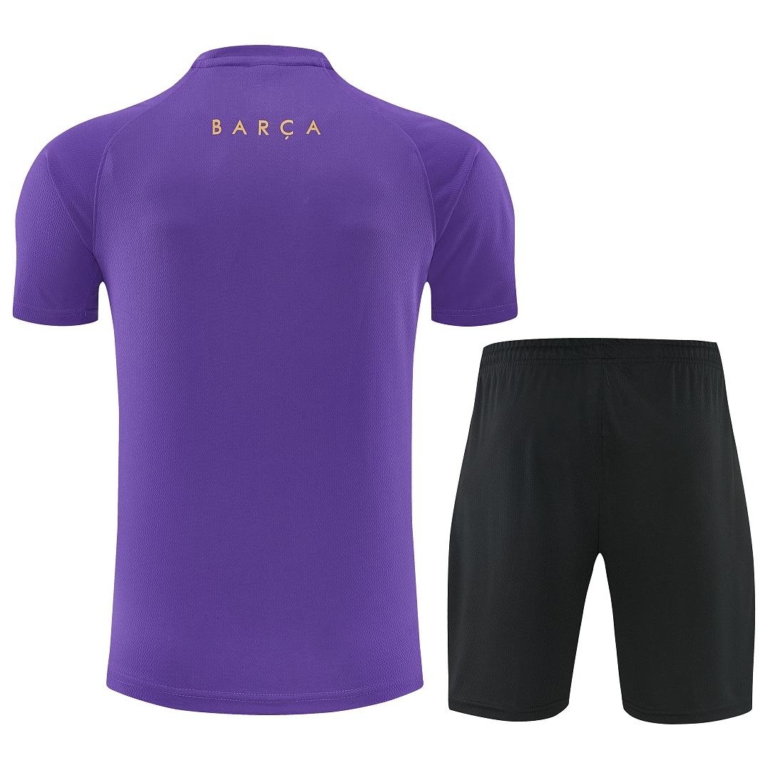 Chándal corto Barcelona Morado 2026-2027
