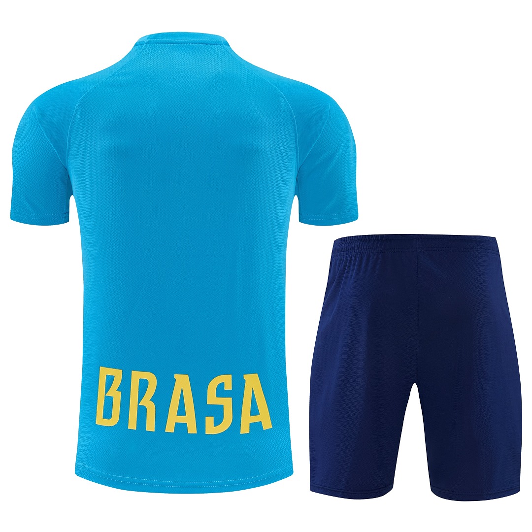 Chándal corto Brasil Celeste 2026-2027