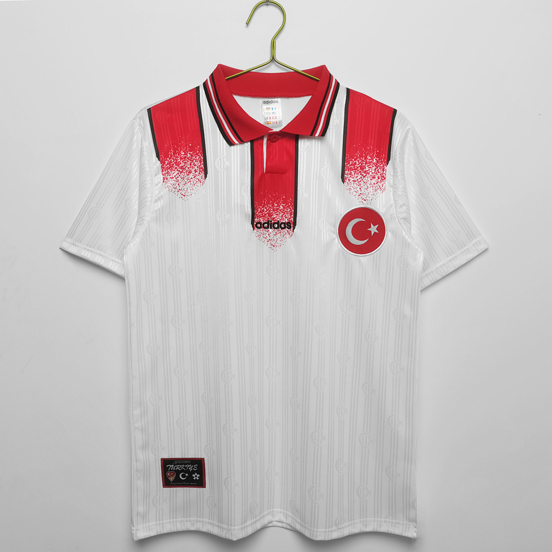 Camiseta Türkiye Visitante 1996 - vista 1