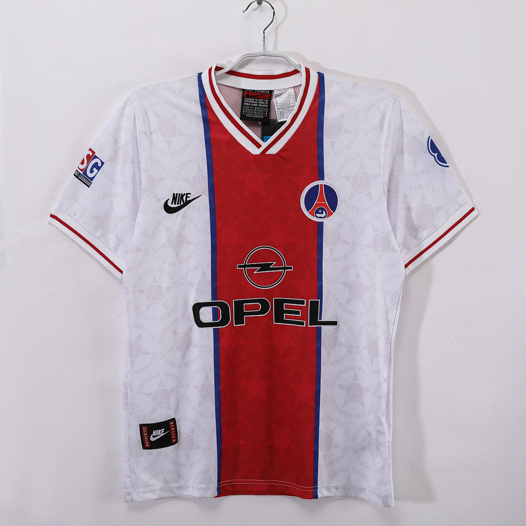 Camiseta París Visitante Blanca 1995/96