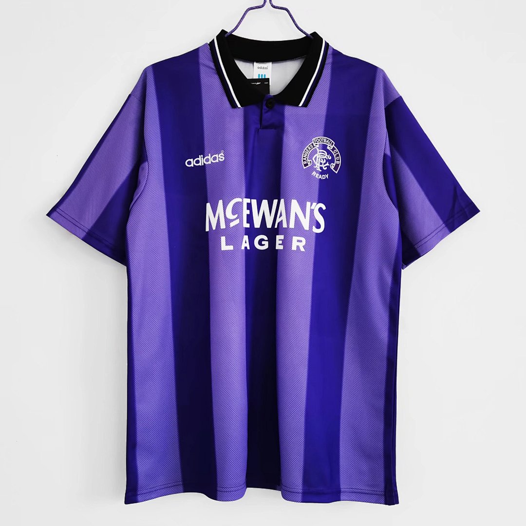 Camiseta Rangers Segunda Equipación 1994/95