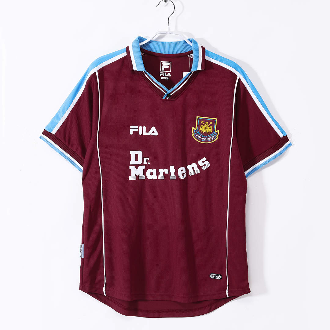 Camiseta West Ham United Retro Local 1999/01 - vista 1