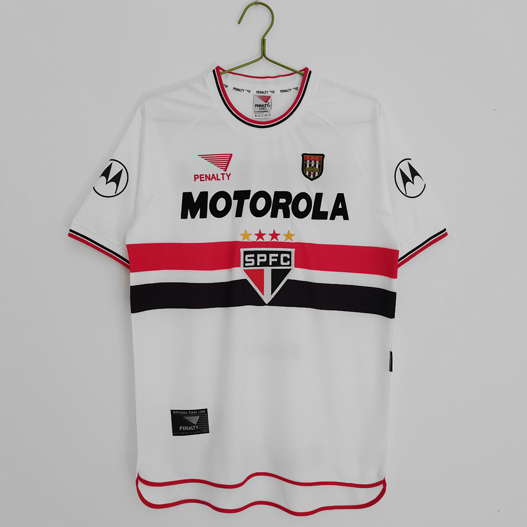 Camiseta Sao Paulo Local Cuello Redondo Retro 2000