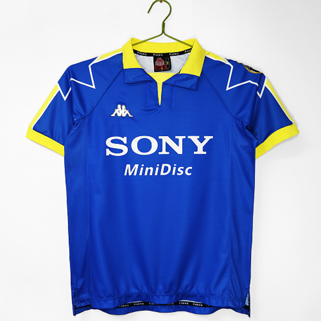 Camiseta Juventus Visitante Azul Retro 1997/98 - vista 1