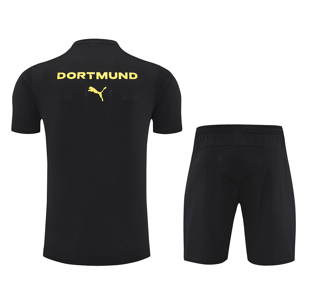 Chándal corto Borussia Dortmund Negro 2025-2026