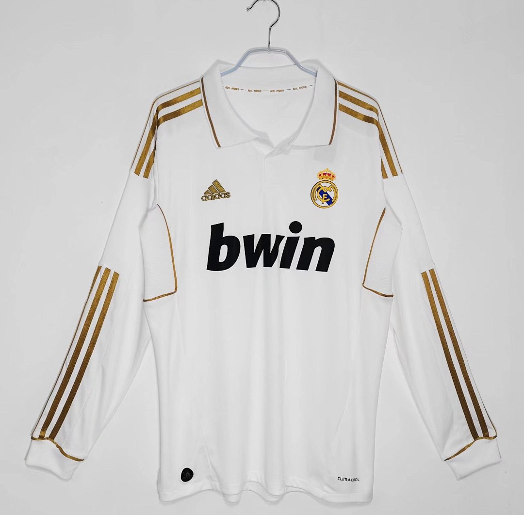Camiseta Real Madrid Local Manga Larga 2011/12